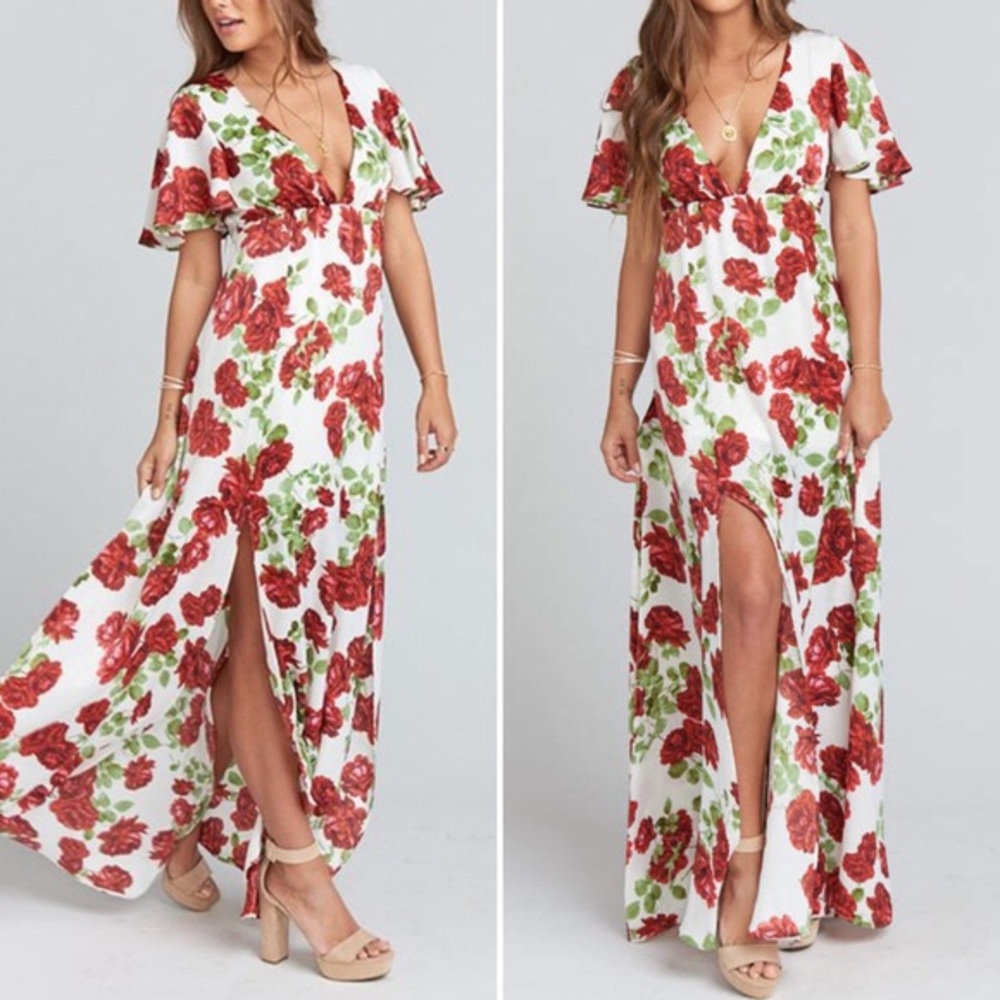 Show Me Your Mumu Rosemance Flutter Dress
